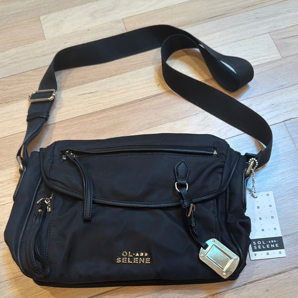 Sol & Selene Black Crossbody Bag